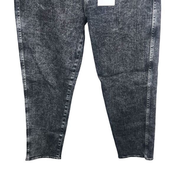 7 For All Mankind Luxe Vintage Felix High Waist Cropped Straight Jeans Size 30 - Picture 5 of 15